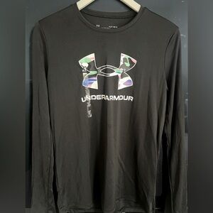 Girls Under Armour Long Sleeve Shirt-Youth Sz L